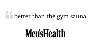 Men's Health Logo with Runitude Quote